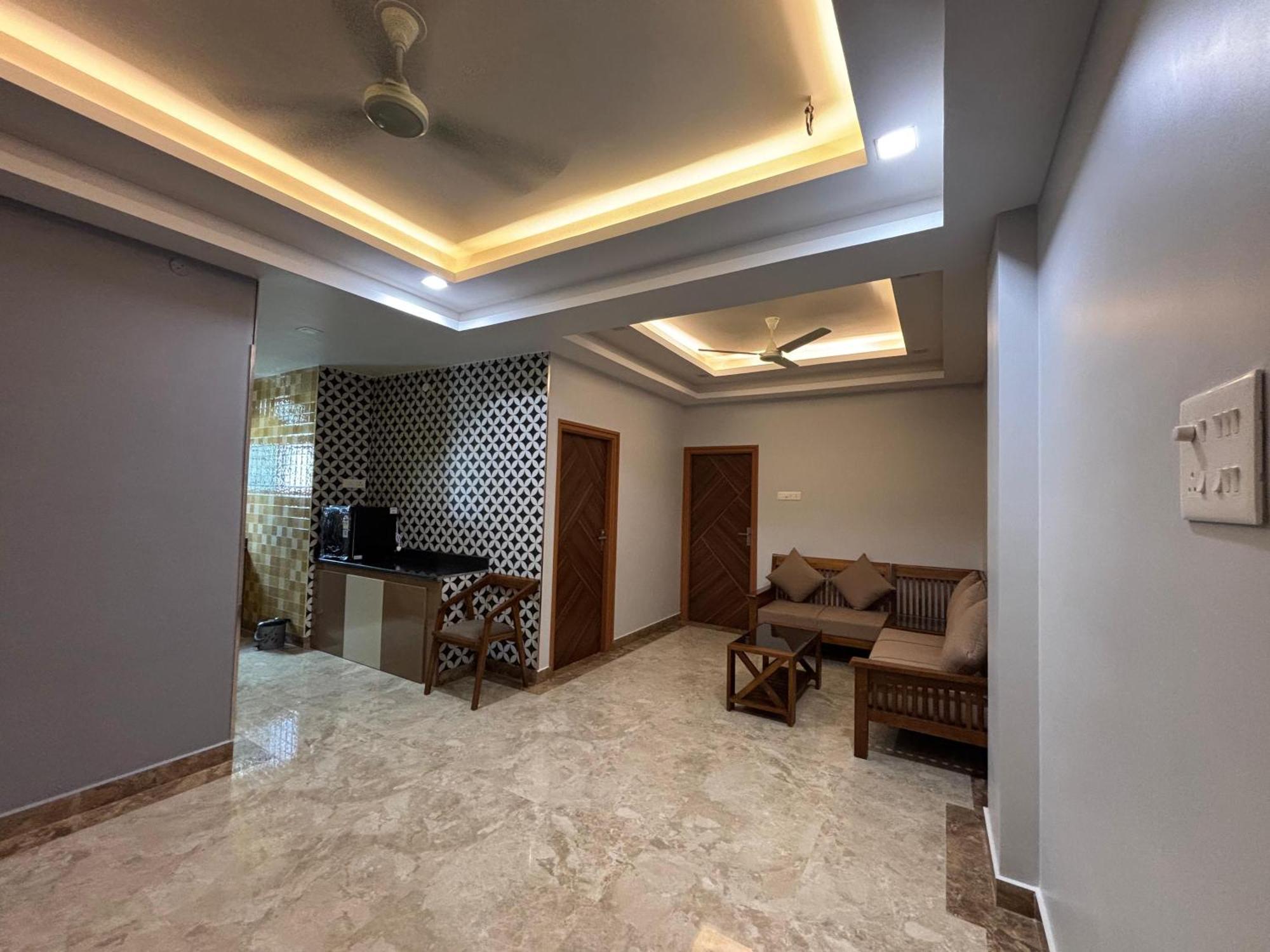 Srirangam Nandavanam Service Apartments Tiruchirappalli المظهر الخارجي الصورة